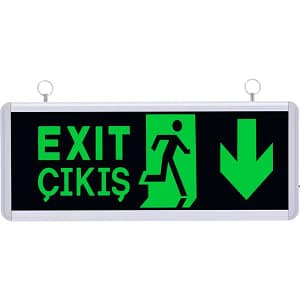 Çift Yönlü Acil Yönlendirme Armatürü