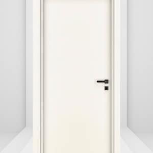 30 dk Yangına Dayanımlı Ahşap Oda Kapısı Natural Beyaz