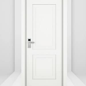 30 dk Yangına Dayanımlı Ahşap Oda Kapısı Premium Step Lake Beyaz