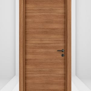 30 dk Yangına Dayanımlı Ahşap Oda Kapısı Teak